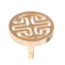 4.5cm Brass Incense Mold Censer Powder Trail Aromatherapy Artwork Craft