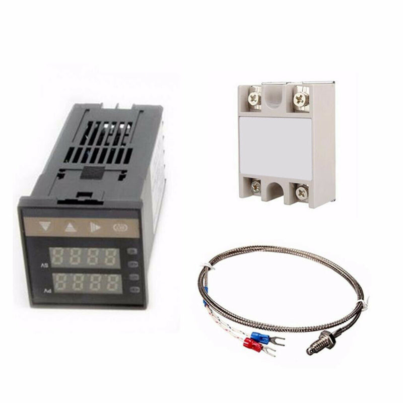 1pc Intelligent Alarm REX-C100 LED Temperature Controller Regulator