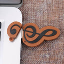 Usb 2.0 Flash Drive Pen Drive Stick Flash Drive Thumb Drive Mini Note Brown C9P2