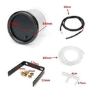 2Inch 52Mm 7 Color Led Mechanical Turbo Boost Psi Pressure Vacuum Gauge Met