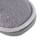 Men Gray Fleeces House Soft Winter Warm Slippers UK 8.5 for Feet Length 27