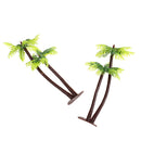 Mini Coconut Tree Plastic Green Water plants Aquarium Fish Tank plants Pg