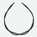 Fashion Cross Bangs Headdress Sports Headband Braided Twist Plait Hair Hoop