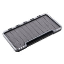 2pcs Fishing Tackle Box Spoon Lure Flies Storage Case Container Fly Box