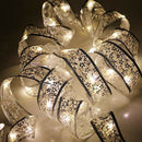 Light String,Waterproof 40 LED Ribbon Light for Christmas Tree (Warm White)