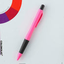0.7MM Black Ballpoint Pen Push Clip Ballpoint Pen Stationery Student Supply D5B3