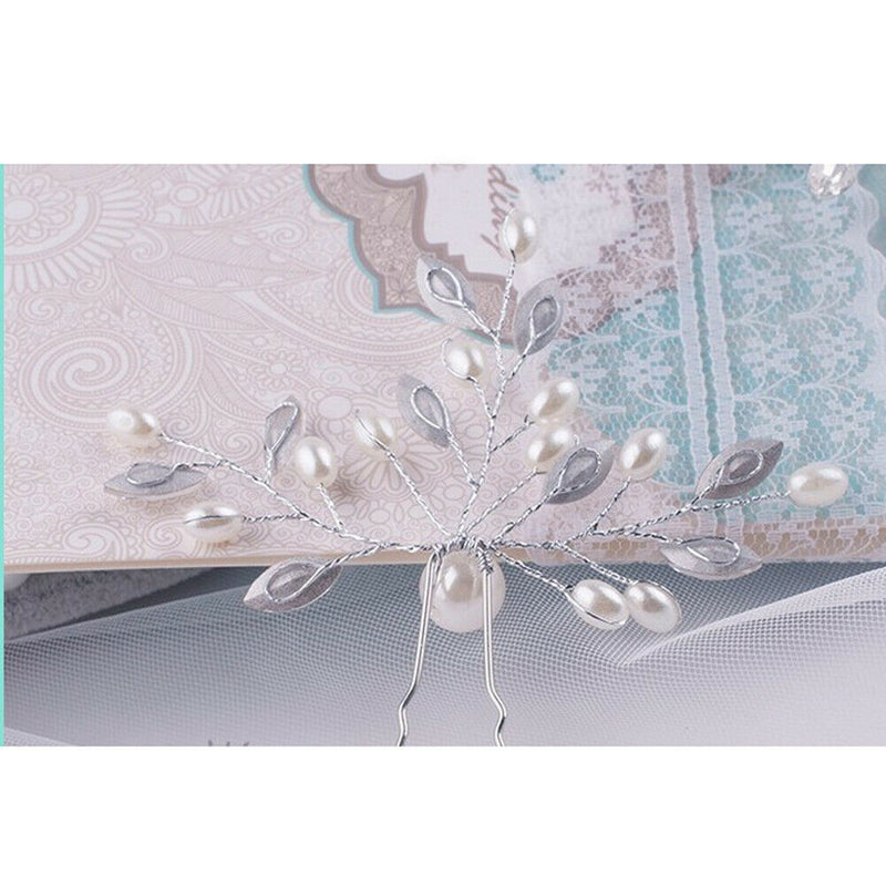 Korean Manual Rhinestone Hair Wedding Accessories Small Hairpin