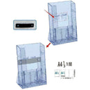 Clear Acrylic Business Card Holder Brochure Desk Stand Pamphlet Display_Dur W4K9