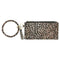 Leopard Women Handbag PU Leather Purse Tassel Keyhain Clutch Bag (Style 6)