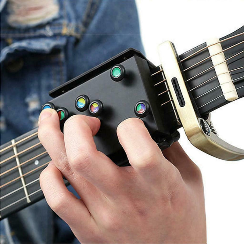 Guitar Trainer, Guitar Learning System Clip-on Chromatic Tuner, Guitar Tuners