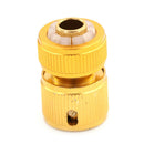 Aluminum Hose Tube Fitting Adapter Garden Home Water Pipe Tap Quick Connector JR