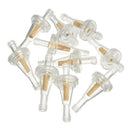 10Pcs 1/4'' Universal Clear Inline Gas Fuel Filter For Golf Cart Kawasaki SP