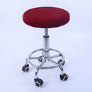 2Pcs Stretch Elastic Round Stool Cover Anti Dust Bar Home
