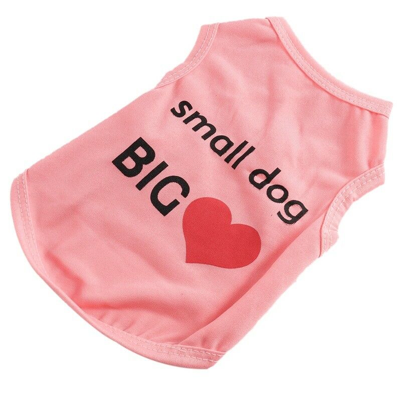 Dog Cat T-Shirt Clothes Vest Tee Cotton Puppy Pet Apparel Costume Coat Jack A8M9