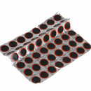 48pcs 25mm Bike Bicycle Cycling Tire Tyre Tube Puncture Repair Rubber Patch Kit