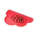 Silicone Cloud Shape Pet Food Bowl Cat Slow Feeder Funny Dog Feeder Mat for O2F1