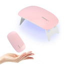 LED UV Nail Dryer Curing Lamp SUNUV mini 9W Light Portable Gel Based Polish dry