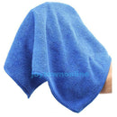 Blue Microfiber Towel Kitchen Wash Auto Car Home Cleaning Polish Wash Cleaner