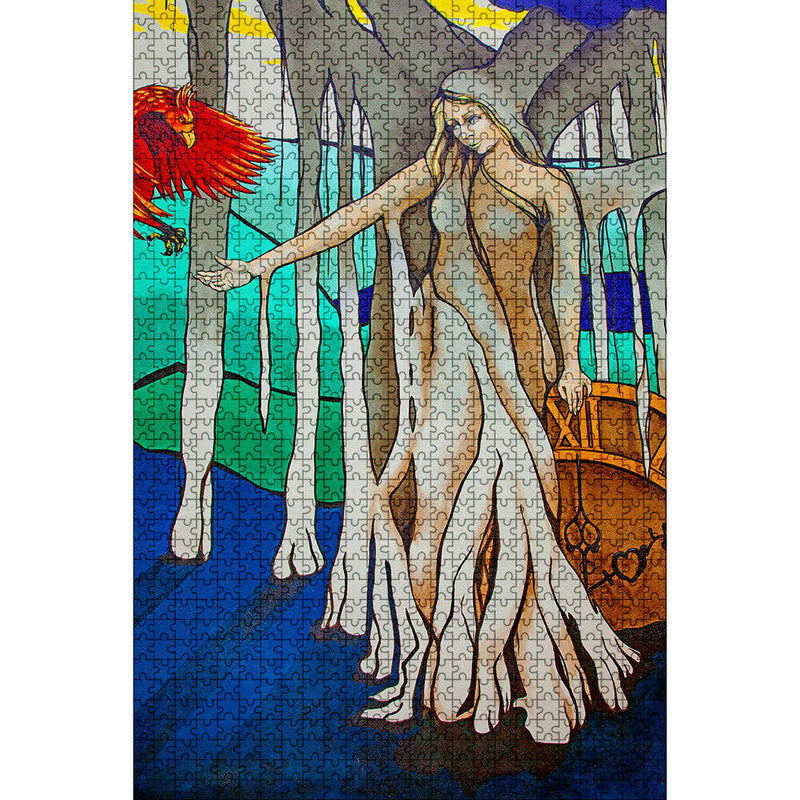 75x50cm 1000pcs Tree Root Beauty Paper Jigsaw Toys for Adults Kids Gifts