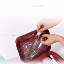 Portable Travel Cosmetic Organizer Women'S Toiletry Bag Makeup Storage Bag