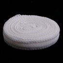 5 Yds 18mm Elastic Spandex Sewing Lace Band DIY Hair Ties Accessories White