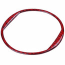 2PCS for Ford Mustang Red Carbon Fiber Car Interior Central Air Conditioner