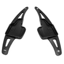 2Pcs Shifter Extension fits for Ford Focus 2015-2018 Kuga 2017-2019 Black
