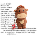 128MB Rabbit Shape Flash Drive, Chinese Zodiac Animal Cute Cow USB 2.0 Thumb
