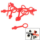 10Pcs DC Power Charging Socket Waterproof Cap For DC-022 DC- SE