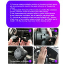 Driving Helper Booster Metal Bearing Steering Wheel Universal Fit Spinner Knob