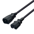 2m  / 6.6ft 10A IEC 320 C14 To C15 AC Power Extension