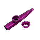 Kazoo Aluminum alloy Metal with 5 pcs Gifts Flute Diaphragm for Children Mu B3M5