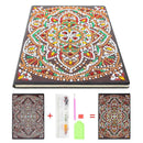 DIY Mandala Special Shaped Diamond Painting 50 Pages A5 Notebook Sketchbook