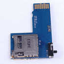 2 In 1 Dual System Tf Micro- Sd Card Adapter Memory Board For Raspberry Pi