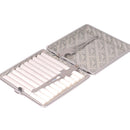 Pink Leather Cigarette Case Stainless Steel Cigarette Box Smoking Case Pro HOT