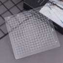 Square Acrylic Transparent Stamp Pressure Clay Mud Ultra-light Clay Plate T Kw