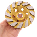 100mm Diamond Segment Grinding Wheel Cup Disc Grinder Concrete Granite StonSEAU
