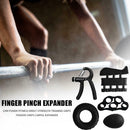 5pcs/set Adjustable Sport Fitness Hand Exerciser Grip Finger Pinch Expander Tool
