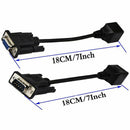 RJ45 to RS232 Cable, DB9 9-Pin Serial Port Female&Male to RJ45 Female Cat5/ M6T5