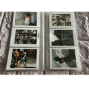 84Pocket Family Photo Album 3.5x2.5" Memo Book Postcard Sleeve White