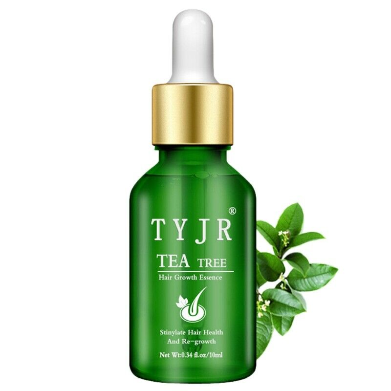 Tyjr Tea Tree Hair Growth Essence Nourishing Scalp Accelerate Hair Growth A J4H8