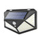 180 LED Solar Light Outdoor PIR Motion Sensor Lamp for Wall Street Garden