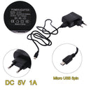 AC to DC Micro USB 5V 1A Switching Power Supply Adapter  [EU] A