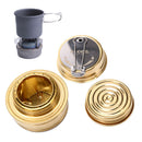 Portable Mini Outdoor Camping Picnic Cooking Stove Combustion Stove withSEAU