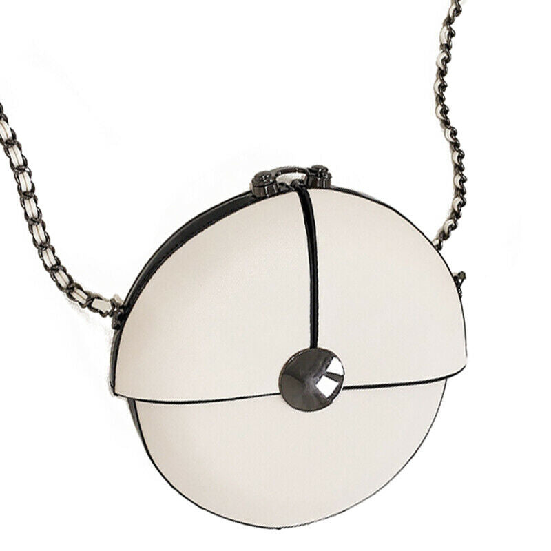 Fashion Women Chain Bag Lady Messenger Bag Small Round Bag Spring Summer Cu U1N4