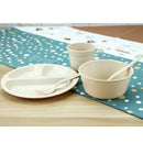 24 Pieces Picnic Camping Outdoor Plastic Reusable Tableware Dishes Set