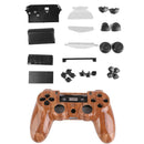 Brown ABS Controller Shell Housing Case Buttons Parts for PlayStation4 PS4