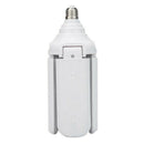 E27 LED Bulb Foldable 4 Fan Blade Lights 60W LED Lamp Super Bright White 65 A9W9
