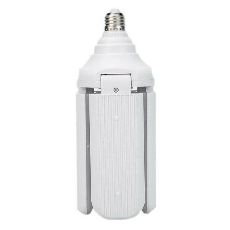 E27 LED Bulb Foldable 4 Fan Blade Lights 60W LED Lamp Super Bright White 65 A9W9