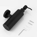Liquid Hand Soap Dispenser Stainless Steel Wall Mounted Black Simple Bathro G3F5